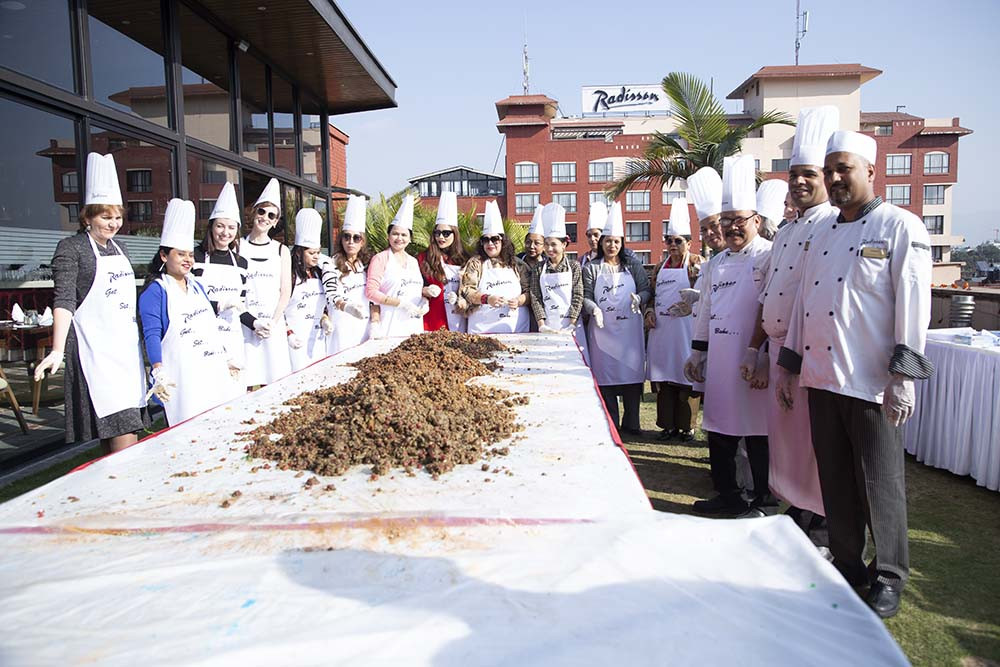 Radisson Hotel Kathmandu conducts Xmas cake mixing ceremony